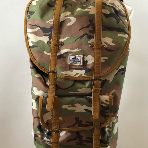 camo book bag